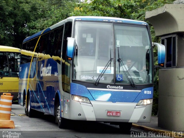 Viação Cometa 8135 na cidade de São Paulo, São Paulo, Brasil, por Paulo Ricardo. Número da foto: #752817.