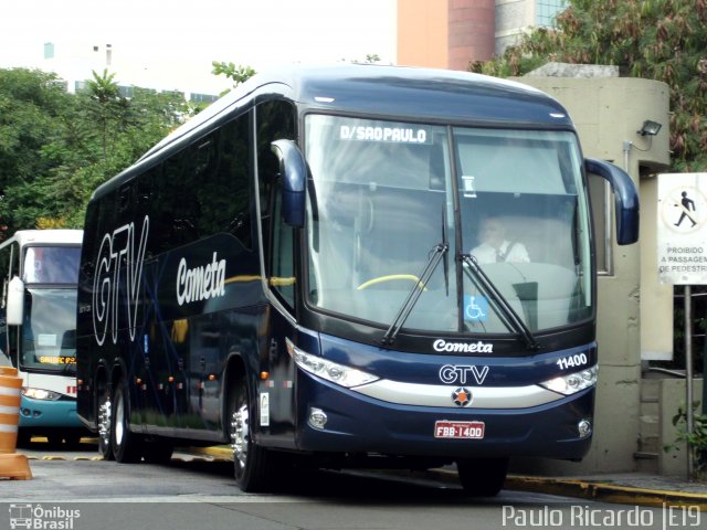 Viação Cometa 11400 na cidade de São Paulo, São Paulo, Brasil, por Paulo Ricardo. Número da foto: #752918.