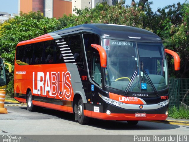 Lirabus 11071 na cidade de São Paulo, São Paulo, Brasil, por Paulo Ricardo. Número da foto: #752337.
