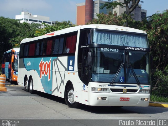 Auto Viação 1001 9901 na cidade de São Paulo, São Paulo, Brasil, por Paulo Ricardo. ID da foto: 752845.