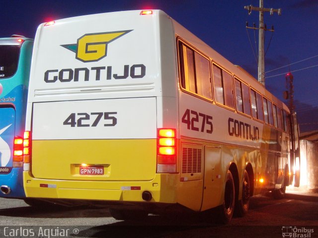 Empresa Gontijo de Transportes 4275 na cidade de Teresina, Piauí, Brasil, por Carlos Aguiar ®. ID da foto: 751375.