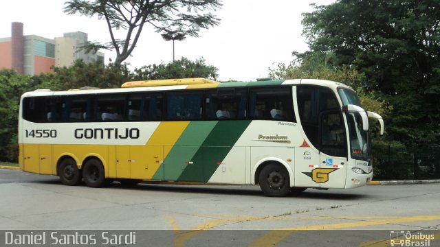 Empresa Gontijo de Transportes 14550 na cidade de São Paulo, São Paulo, Brasil, por Daniel Santos Sardi. Número da foto: #751403.