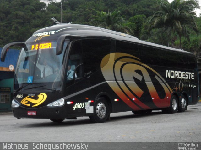 Expresso Nordeste 4805 na cidade de Santos, São Paulo, Brasil, por Matheus  Scheguschewsky. Número da foto: #753236.