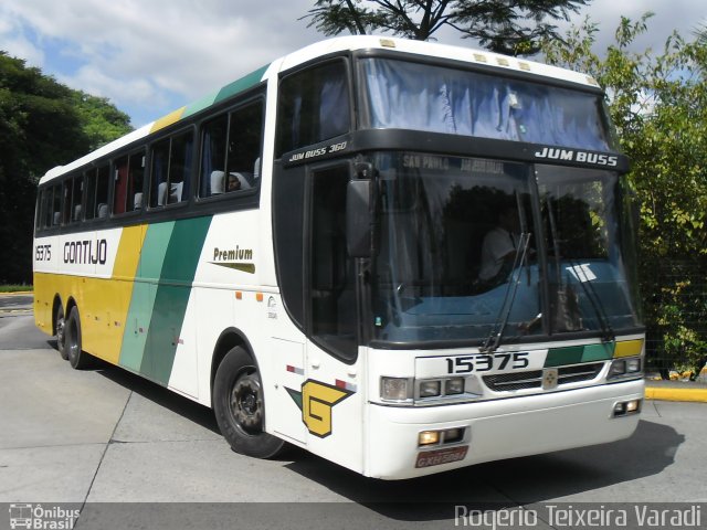 Empresa Gontijo de Transportes 15375 na cidade de São Paulo, São Paulo, Brasil, por Rogério Teixeira Varadi. ID da foto: 751908.