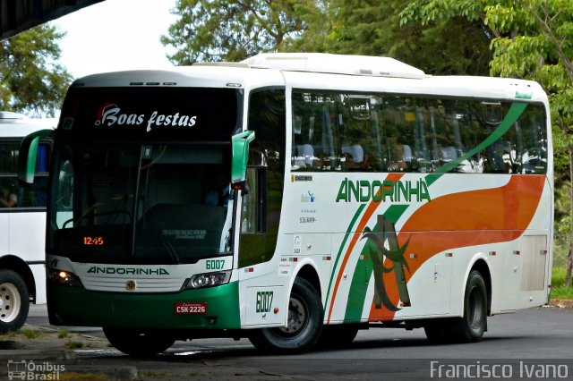 Empresa de Transportes Andorinha 6007 na cidade de Assis, São Paulo, Brasil, por Francisco Ivano. Número da foto: #753060.
