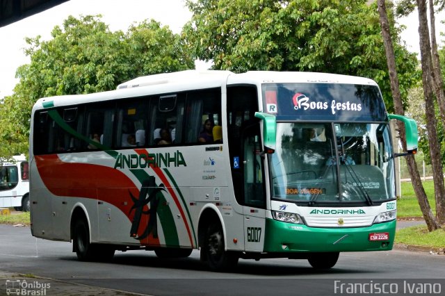 Empresa de Transportes Andorinha 6007 na cidade de Assis, São Paulo, Brasil, por Francisco Ivano. Número da foto: #753057.