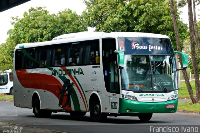 Empresa de Transportes Andorinha 6007 na cidade de Assis, São Paulo, Brasil, por Francisco Ivano. ID da foto: 753057.