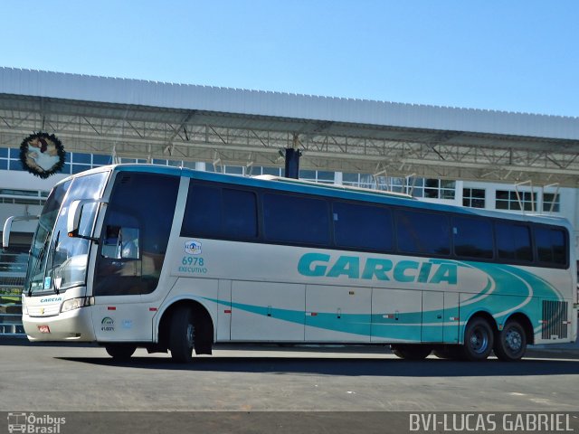 Viação Garcia 6978 na cidade de Telêmaco Borba, Paraná, Brasil, por Lucas Gabriel. Número da foto: #753582.