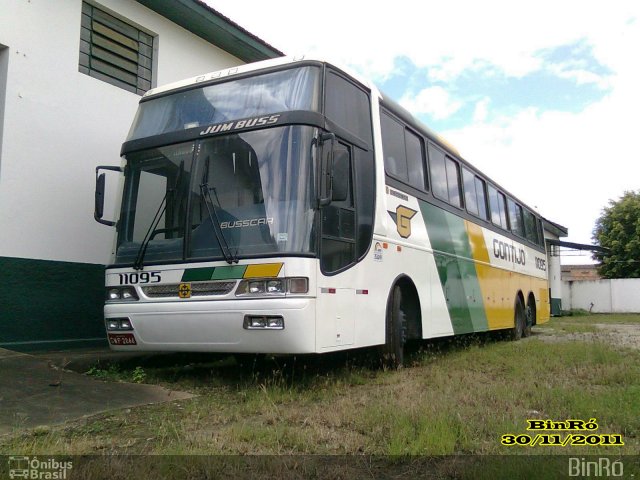 Empresa Gontijo de Transportes 11095 na cidade de Nanuque, Minas Gerais, Brasil, por Robson Souza. Número da foto: #752069.