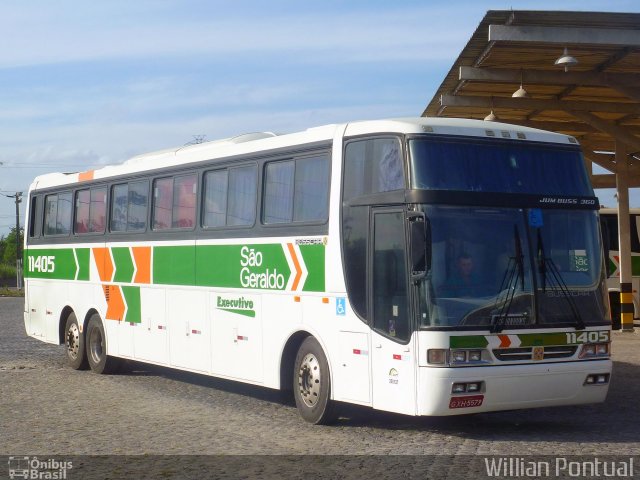 Cia. São Geraldo de Viação 11405 na cidade de Messias, Alagoas, Brasil, por Willian Pontual. Número da foto: #755938.