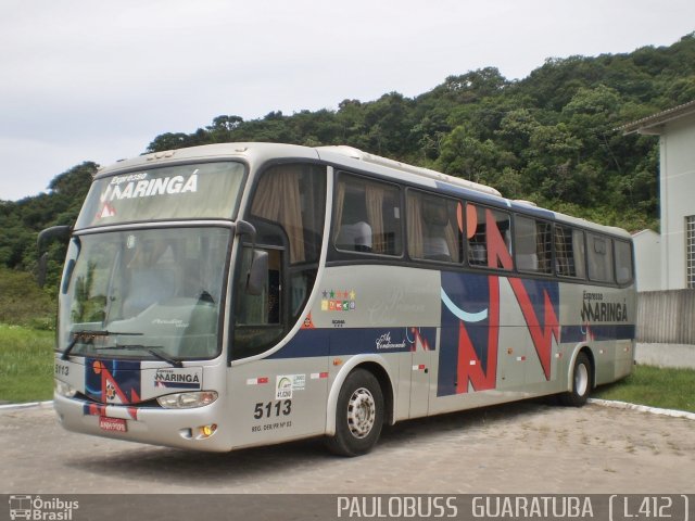 Expresso Maringá 5113 na cidade de Guaratuba, Paraná, Brasil, por Paulobuss  Guaratuba. Número da foto: #755777.