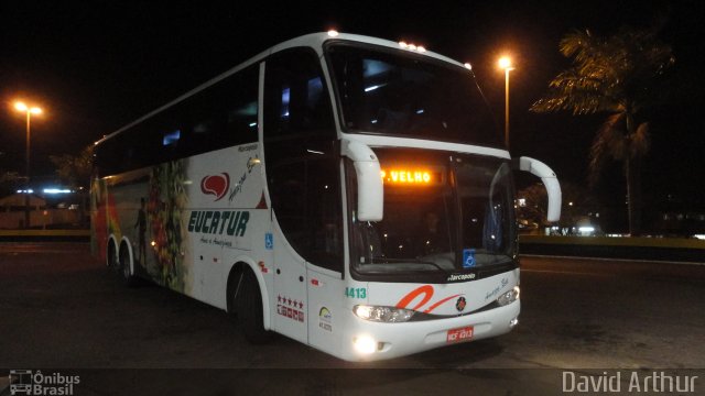 Eucatur - Empresa União Cascavel de Transportes e Turismo 4413 na cidade de Londrina, Paraná, Brasil, por David Arthur. Número da foto: #753961.