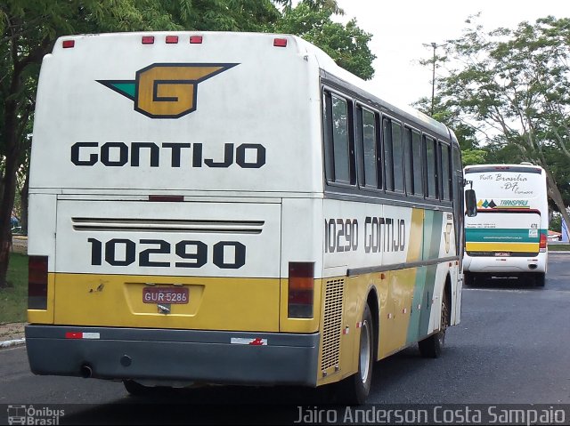 Empresa Gontijo de Transportes 10290 na cidade de Teresina, Piauí, Brasil, por Jairo Anderson Costa Sampaio. ID da foto: 754287.