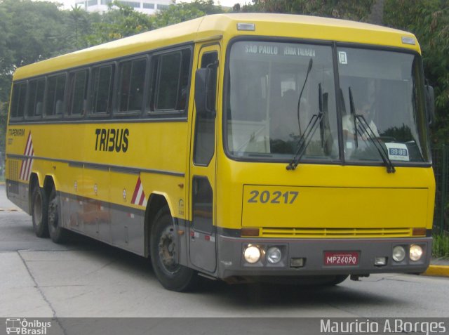 Viação Itapemirim 20217 na cidade de São Paulo, São Paulo, Brasil, por Mauricio A. Borges. Número da foto: #756064.