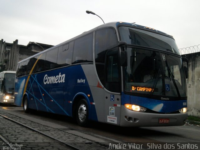 Viação Cometa 5535 na cidade de Rio de Janeiro, Rio de Janeiro, Brasil, por André Vitor  Silva dos Santos. ID da foto: 753881.