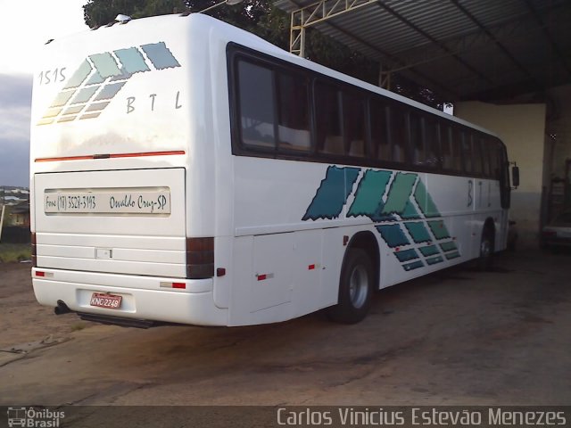 BTL - Borini Turismo 1515 na cidade de Osvaldo Cruz, São Paulo, Brasil, por Carlos Vinicius Estevão Menezes. Número da foto: #700396.