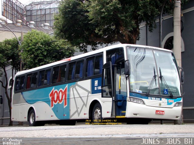Auto Viação 1001 RJ 108.500 na cidade de Rio de Janeiro, Rio de Janeiro, Brasil, por Jones Bh. Número da foto: #700100.
