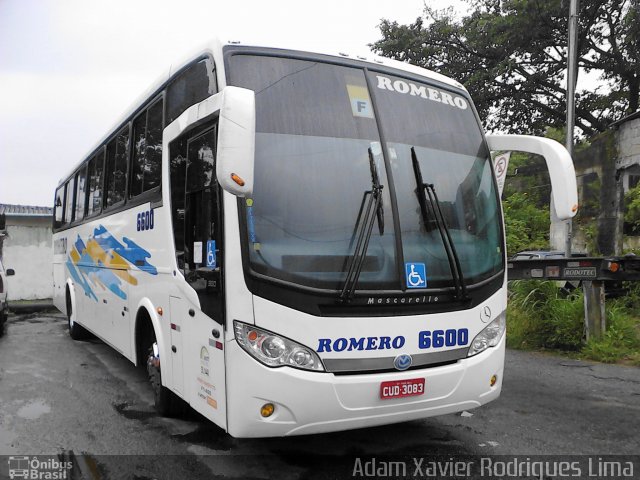 Turismo Romero 6600 na cidade de Cubatão, São Paulo, Brasil, por Adam Xavier Rodrigues Lima. ID da foto: 700260.