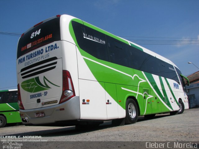 PRM Turismo 814 na cidade de Sorocaba, São Paulo, Brasil, por Cleber C.  Moreira. Número da foto: #700595.