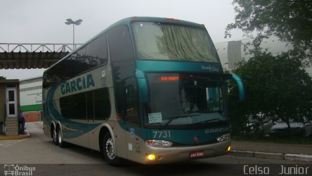 Viação Garcia 7731 na cidade de São Paulo, São Paulo, Brasil, por Celso  Junior. Número da foto: #702801.