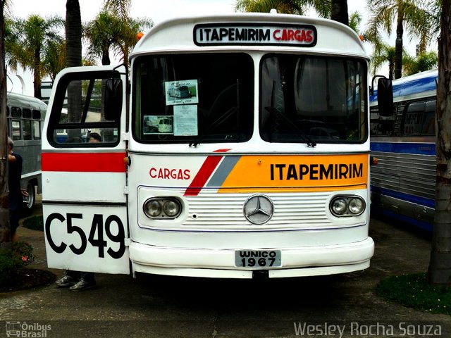 Viação Itapemirim C549 na cidade de São Paulo, São Paulo, Brasil, por Wesley Rocha. Número da foto: #703012.