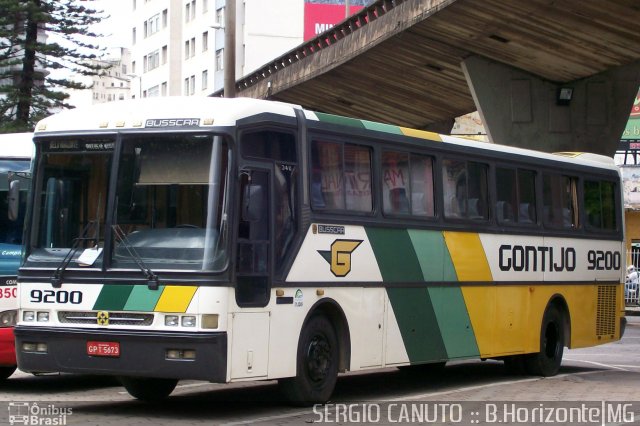 Empresa Gontijo de Transportes 9200 na cidade de Belo Horizonte, Minas Gerais, Brasil, por Sérgio Augusto Braga Canuto. ID da foto: 704767.