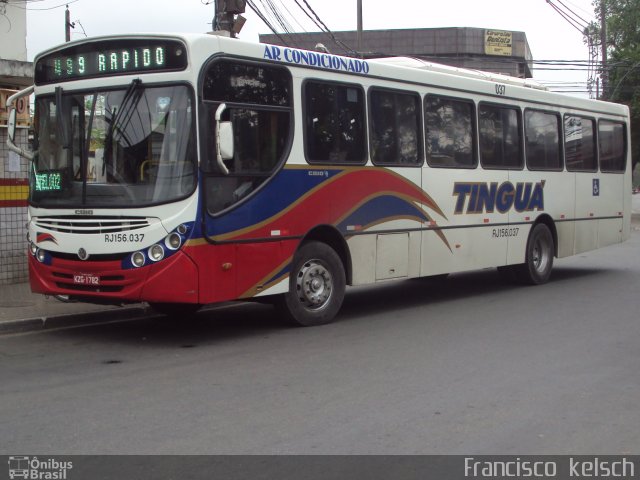 Transportadora Tinguá RJ 156.037 na cidade de Nova Iguaçu, Rio de Janeiro, Brasil, por Francisco  Kelsch. Número da foto: #703316.
