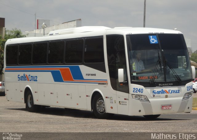 VUSC - Viação União Santa Cruz 2240 na cidade de Santa Cruz do Sul, Rio Grande do Sul, Brasil, por Matheus Etges. Número da foto: #704506.