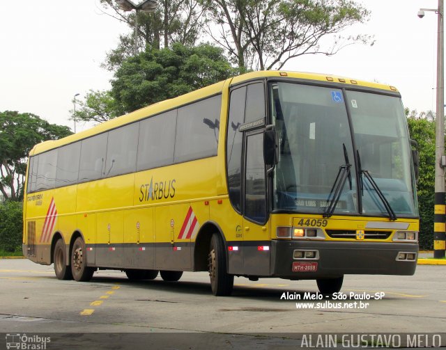 Viação Itapemirim 44059 na cidade de São Paulo, São Paulo, Brasil, por Alain Gustavo Melo. Número da foto: #704048.