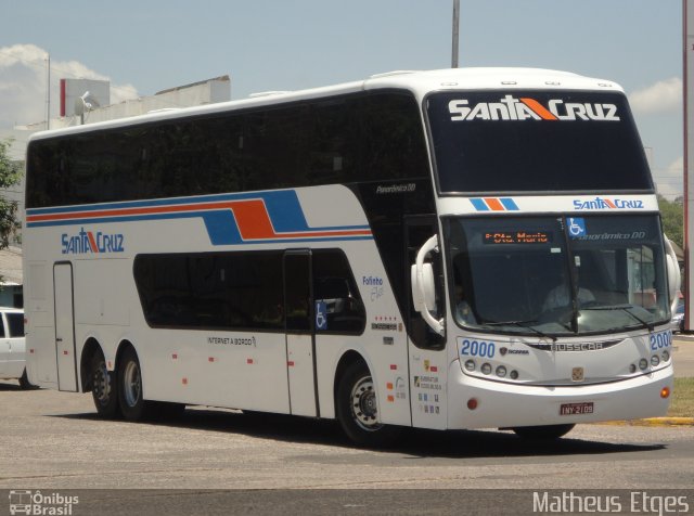 VUSC - Viação União Santa Cruz 2000 na cidade de Santa Cruz do Sul, Rio Grande do Sul, Brasil, por Matheus Etges. ID da foto: 706730.