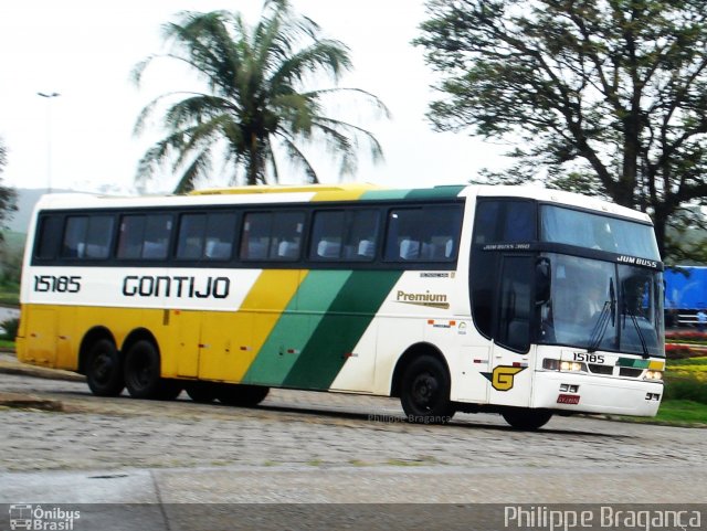 Empresa Gontijo de Transportes 15185 na cidade de João Monlevade, Minas Gerais, Brasil, por Philippe Almeida. ID da foto: 705743.