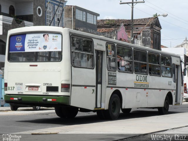 ODM Transportes 837 na cidade de Salvador, Bahia, Brasil, por Wesley Diaz. Número da foto: #708580.