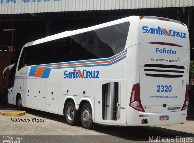 VUSC - Viação União Santa Cruz 2320 na cidade de Santa Cruz do Sul, Rio Grande do Sul, Brasil, por Matheus Etges. Número da foto: #709024.