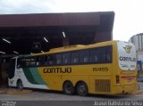 Empresa Gontijo de Transportes 15455 na cidade de Coronel Fabriciano, Minas Gerais, Brasil, por Joase Batista da Silva. ID da foto: :id.