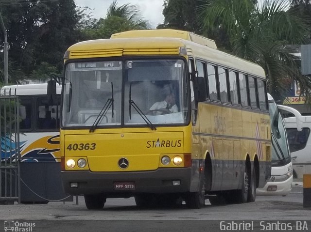 Viação Itapemirim 40363 na cidade de Feira de Santana, Bahia, Brasil, por Gabriel  Santos-ba. Número da foto: #709948.