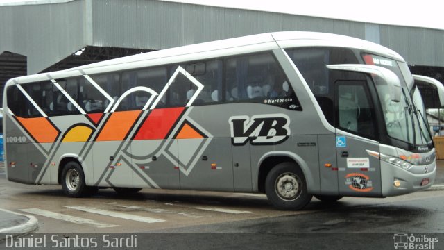 VB Transportes e Turismo 10040 na cidade de Praia Grande, São Paulo, Brasil, por Daniel Santos Sardi. Número da foto: #710754.