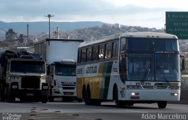 Empresa Gontijo de Transportes 15935 na cidade de Belo Horizonte, Minas Gerais, Brasil, por Adão Raimundo Marcelino. Número da foto: #710720.