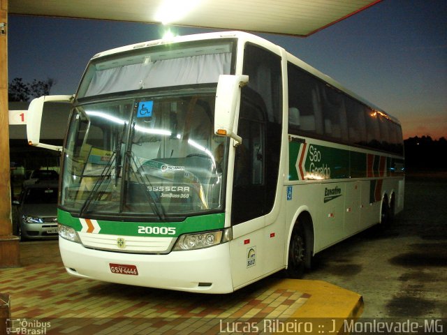 Cia. São Geraldo de Viação 20005 na cidade de João Monlevade, Minas Gerais, Brasil, por Lucas  Ribeiro. ID da foto: 710266.