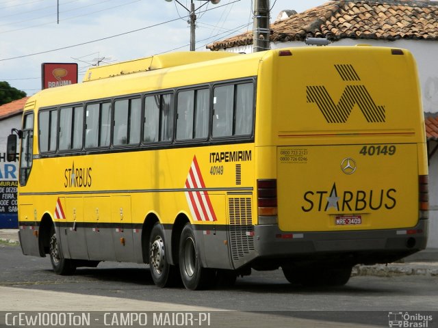 Viação Itapemirim 40149 na cidade de Campo Maior, Piauí, Brasil, por Clemilton Rodrigues . Número da foto: #709113.
