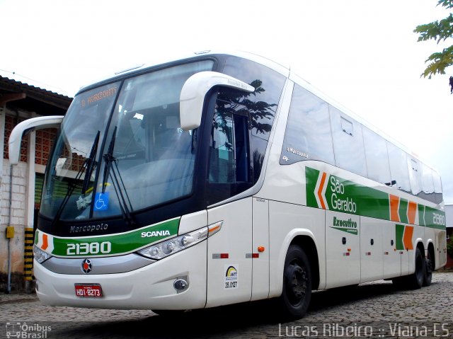 Cia. São Geraldo de Viação 21380 na cidade de Viana, Espírito Santo, Brasil, por Lucas  Ribeiro. Número da foto: #710296.