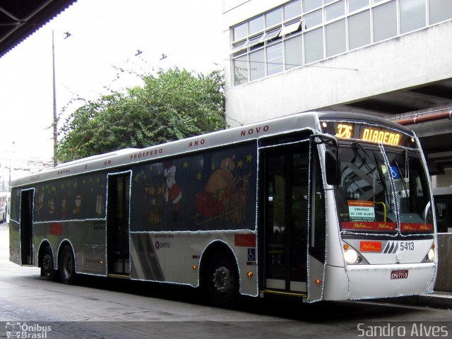 Metra - Sistema Metropolitano de Transporte 5413 na cidade de Diadema, São Paulo, Brasil, por Sandro Alves. Número da foto: #709563.