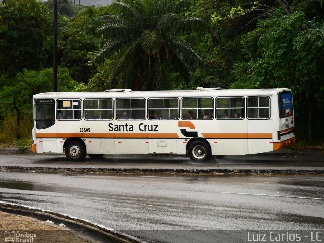 Auto Viação Santa Cruz 096 na cidade de Recife, Pernambuco, Brasil, por Luiz Carlos de Santana. Número da foto: #710088.