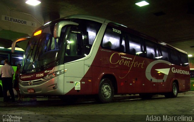 Expresso Gardenia 3325 na cidade de Belo Horizonte, Minas Gerais, Brasil, por Adão Raimundo Marcelino. Número da foto: #710690.