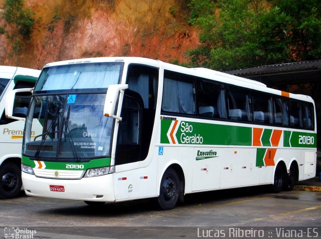 Cia. São Geraldo de Viação 20130 na cidade de Viana, Espírito Santo, Brasil, por Lucas  Ribeiro. Número da foto: #711121.