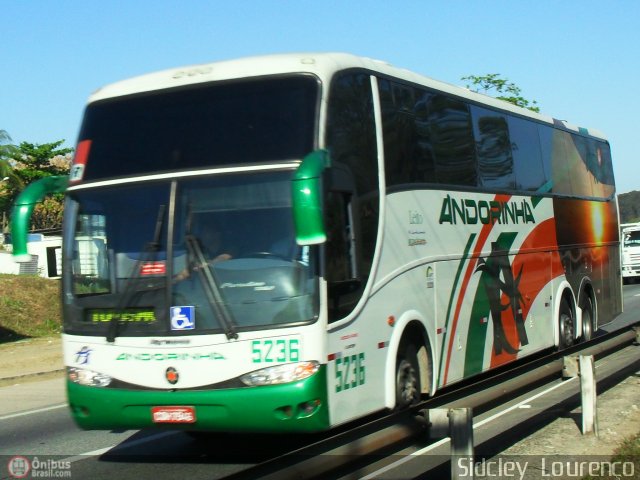 Empresa de Transportes Andorinha 5236 na cidade de Queimados, Rio de Janeiro, Brasil, por Sidcley Lourenço. Número da foto: #306024.