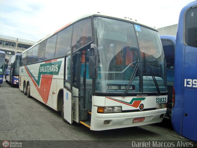 Viação Salutaris e Turismo 13833 na cidade de São Paulo, São Paulo, Brasil, por Daniel Marcos Alves . Número da foto: #305723.