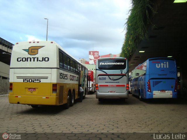 Empresa Gontijo de Transportes 15025 na cidade de Belo Horizonte, Minas Gerais, Brasil, por Lucas Leite. ID da foto: 305192.