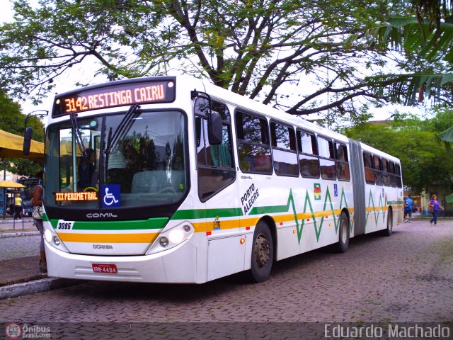 Sudeste Transportes Coletivos 3095 na cidade de Porto Alegre, Rio Grande do Sul, Brasil, por Eduardo Machado. ID da foto: 315410.