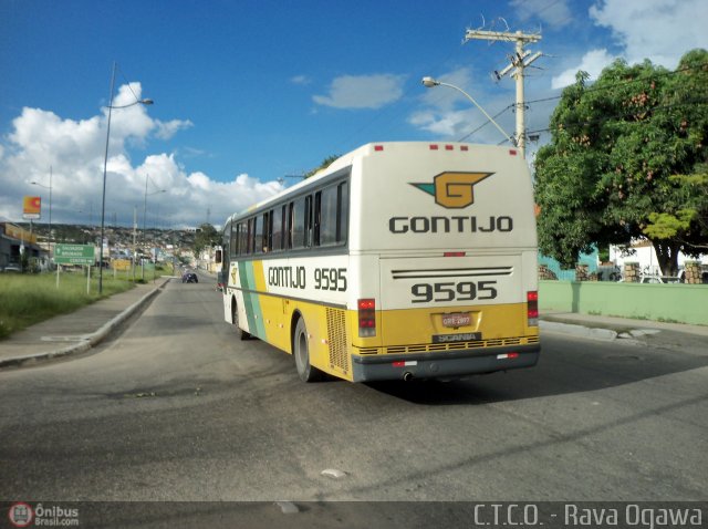 Empresa Gontijo de Transportes 9595 na cidade de Vitória da Conquista, Bahia, Brasil, por Rava Ogawa. ID da foto: 316022.