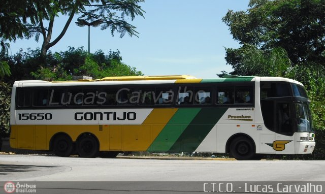 Empresa Gontijo de Transportes 15650 na cidade de São Paulo, São Paulo, Brasil, por Rava Ogawa. ID da foto: 316206.